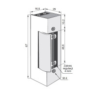 ELEKTROZACZEP 1443 12-24V AC/DC Z PAMIĘCIĄ I WYŁĄCZNIKIEM