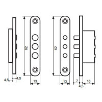 KONTAKT 3 STYKOWY 6908