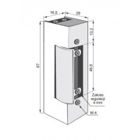 ELEKTROZACZEP 1433 12-24V AC/DC Z PAMIĘCIĄ