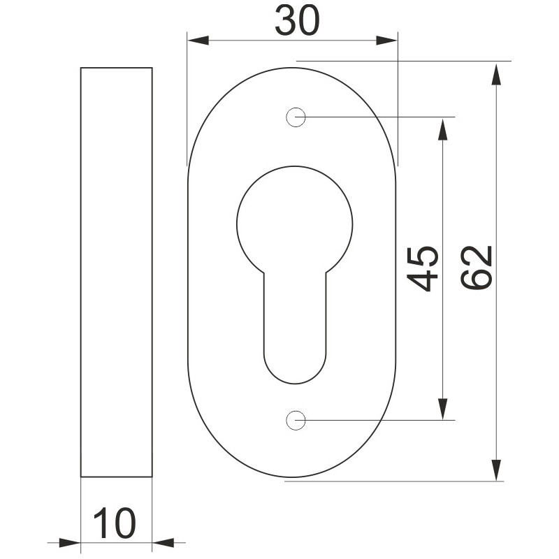 KLAMKA MEDOC EKO IN 108 OV Z KPL.ROZETEK IN 133 OV CZARNA