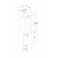 ELECTRIC STRIKE 810 12-24VAC/DC BASIC