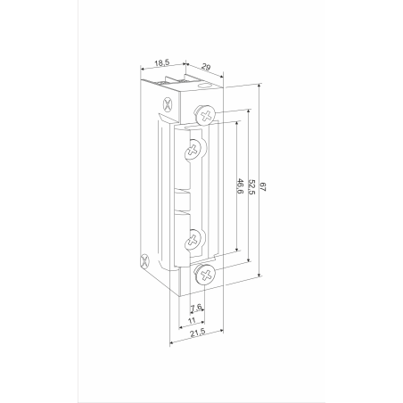 MECHANICAL STRIKE 1410RFT