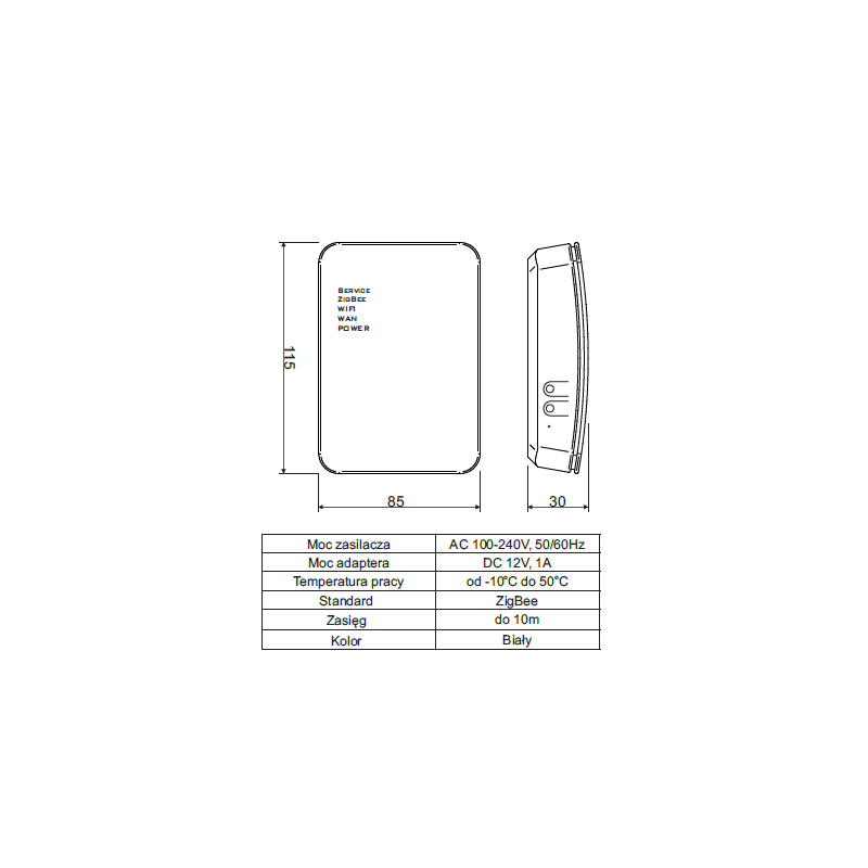 MODUŁ WIFI R400 DO STEROWANIA L701/L700/C760 MODUŁ WIFI R400 DO STEROWANIA L701/L700/C760