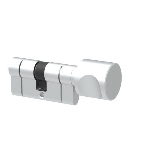 Wkładka Łucznik D profil E8 35-45 gałka MF1 od 35 satyna  Dual F (1+5)