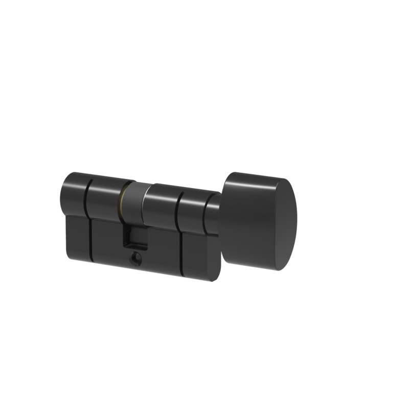 Wkładka Łucznik D profil E8 35-50 gałka M8 od 50 czarna