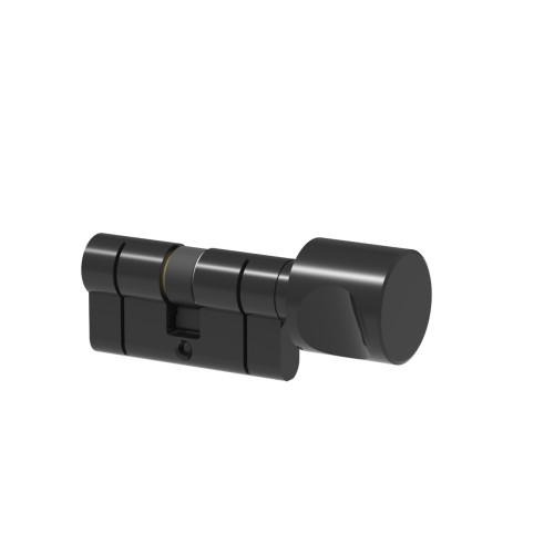 Wkładka Łucznik D profil E8 50-55 gałka MF10 od 55 czarna wg kodu