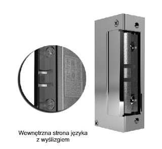 Elektrozaczep 1400RFT - nowy model dla estetyki wykończenia drzwi.